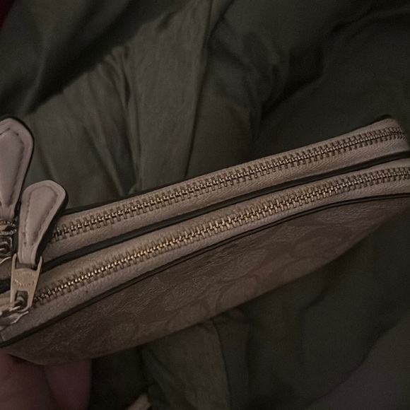 Coach Tan Wristlet - Picture 2 of 7